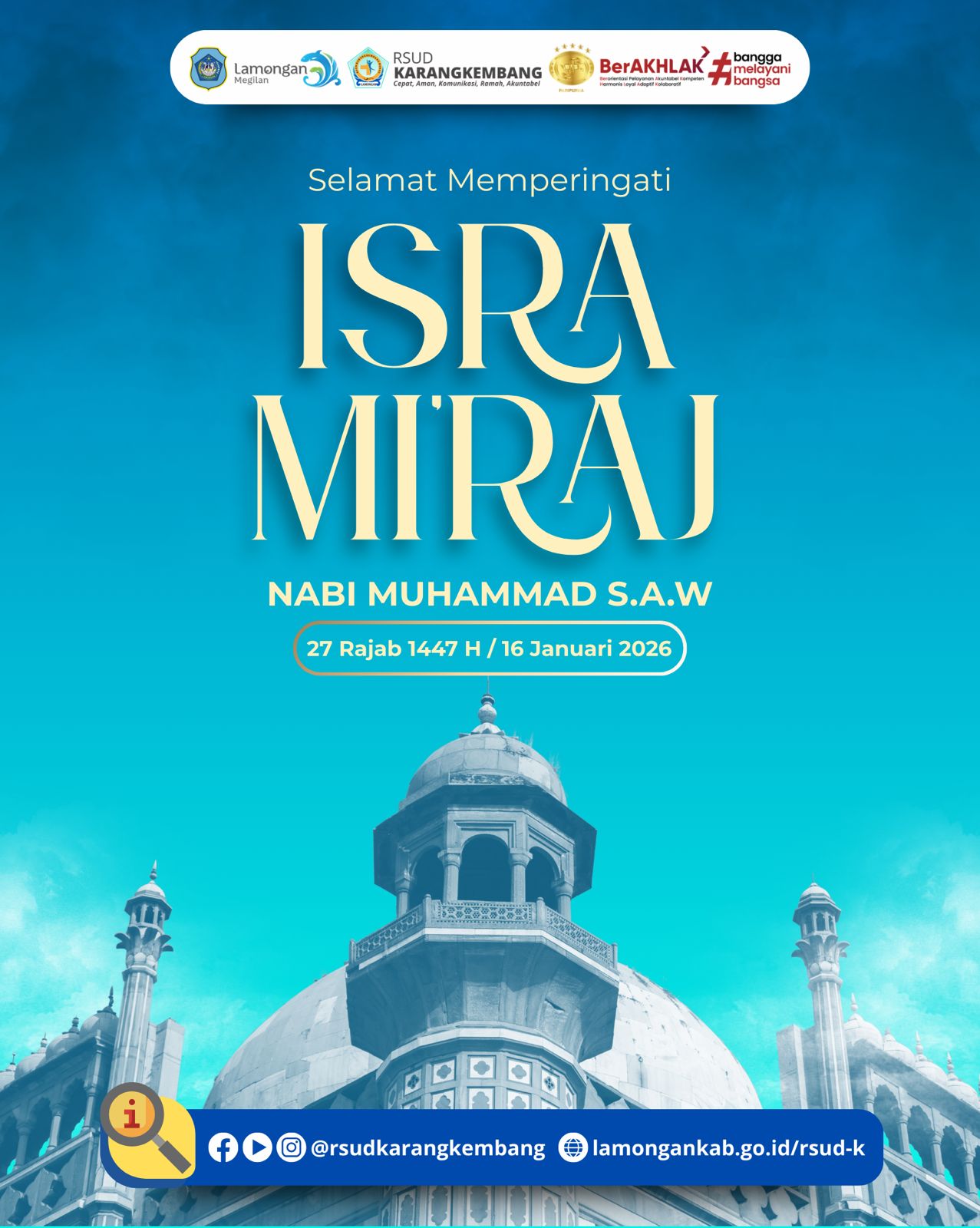 Foto: Isra’ Mi’raj Nabi Muhammad SAW