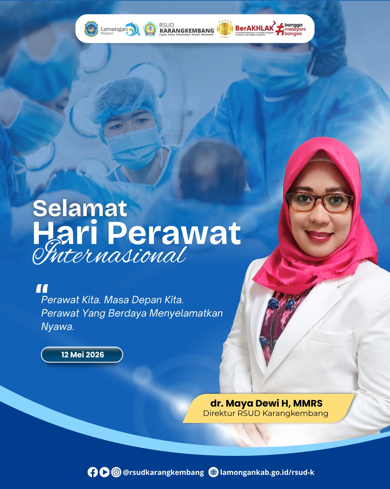 Foto: Selamat Hari Perawat Internasional 2026