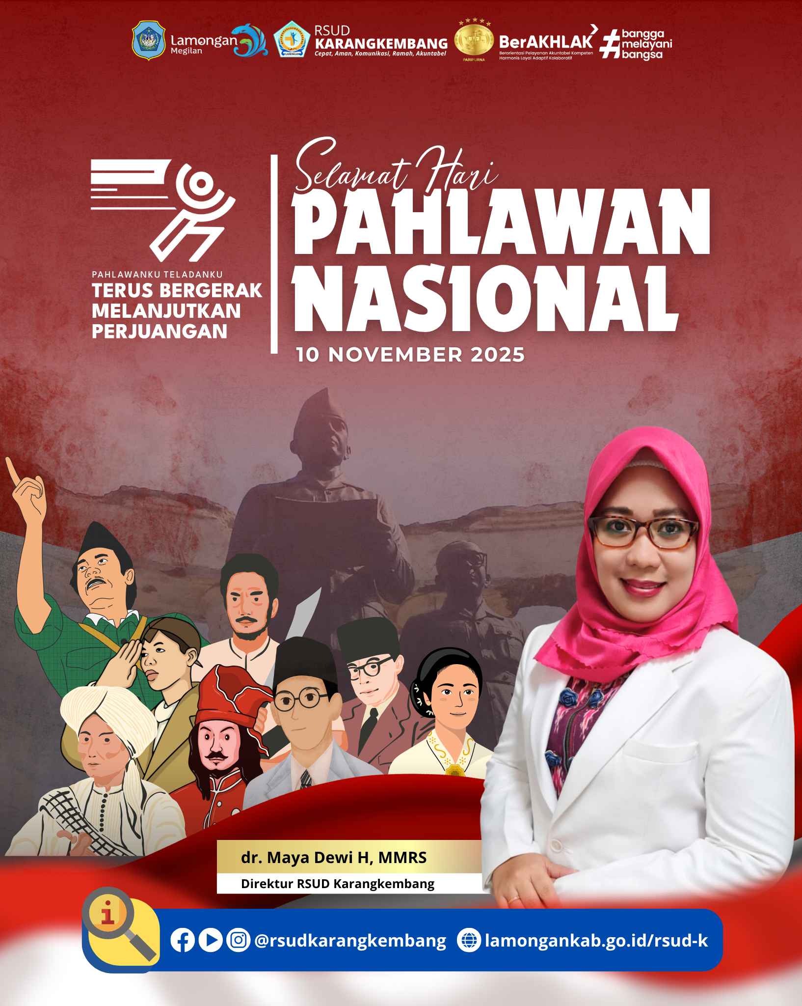 Foto: SELAMAT HARI PAHLAWAN NASIONAL 10 NOVEMBER 2025