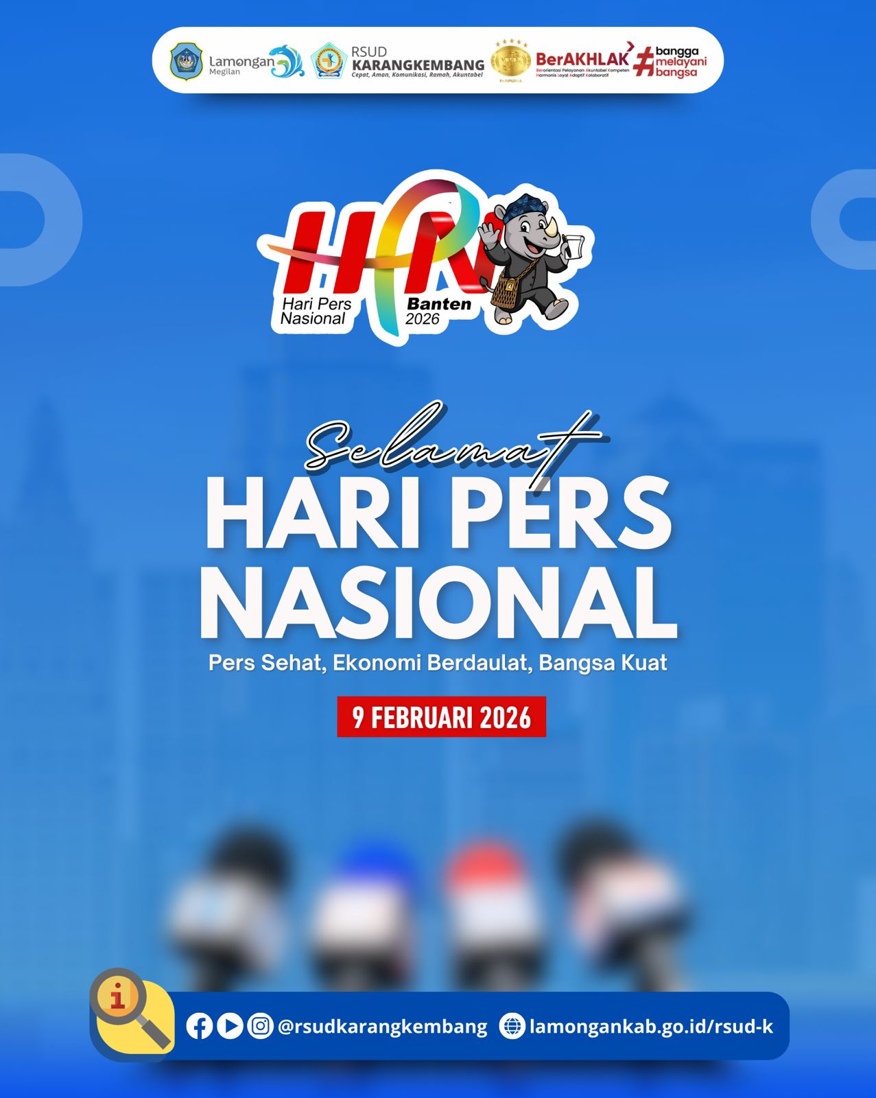Foto: SELAMAT HARI PERS NASIONAL 2026
