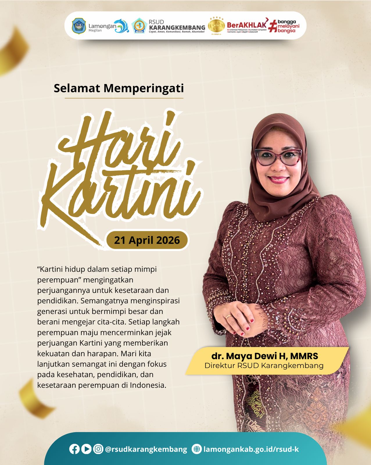 Foto: SELAMAT HARI KARTINI 2026