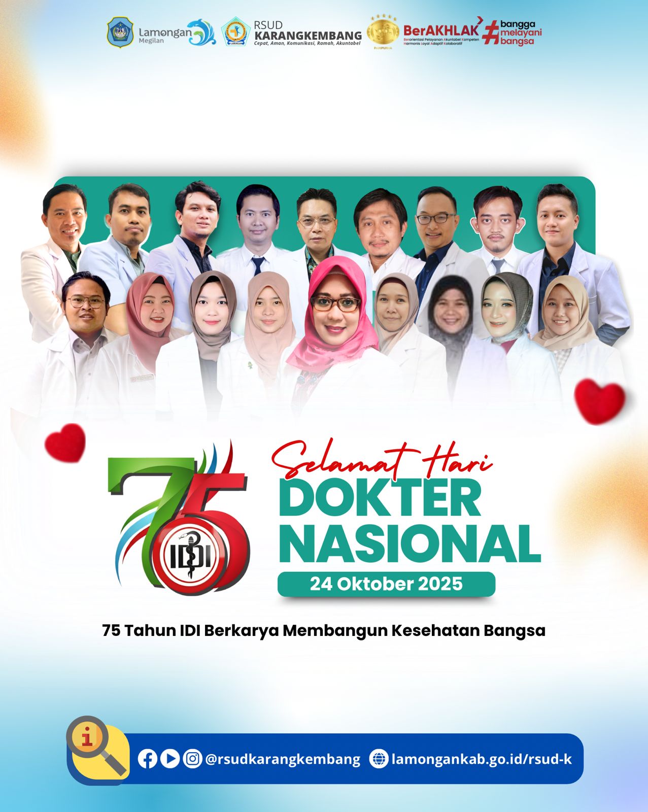 Foto: SELAMAT HARI DOKTER NASIONAL TAHUN 2025