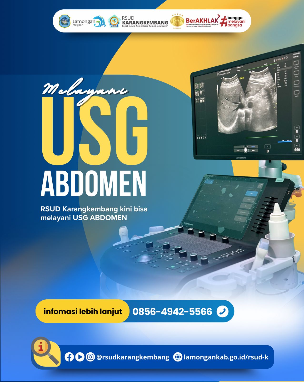 Foto: MELAYANI USG ABDOMEN