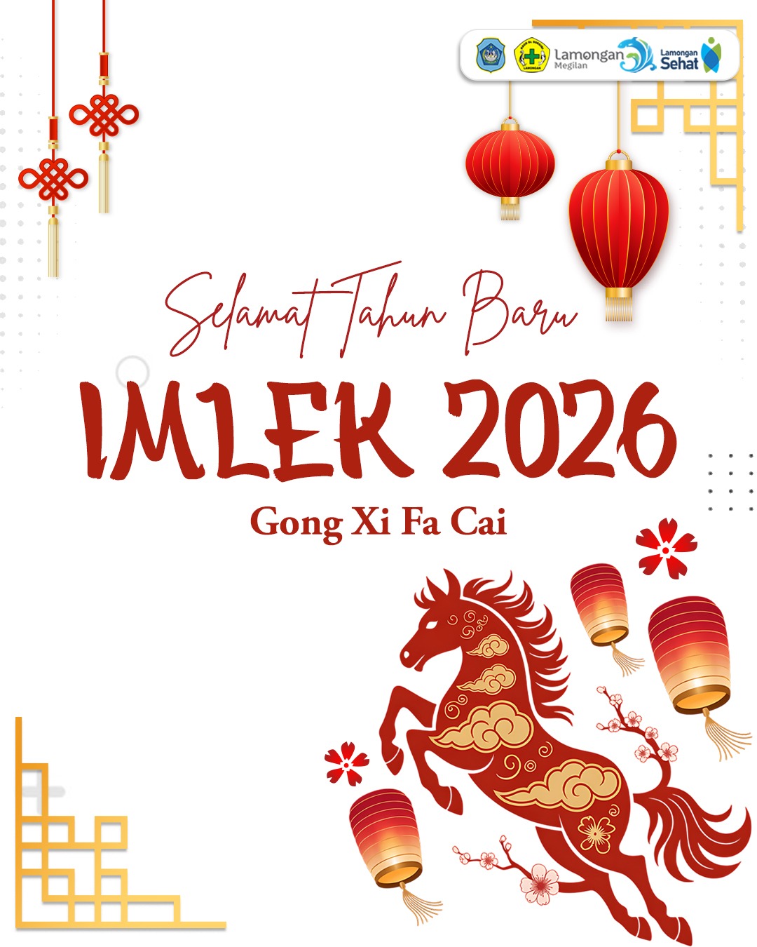 Foto: RSUD Dr. Soegiri Lamongan Ucapkan Selamat Tahun Baru Imlek 2026