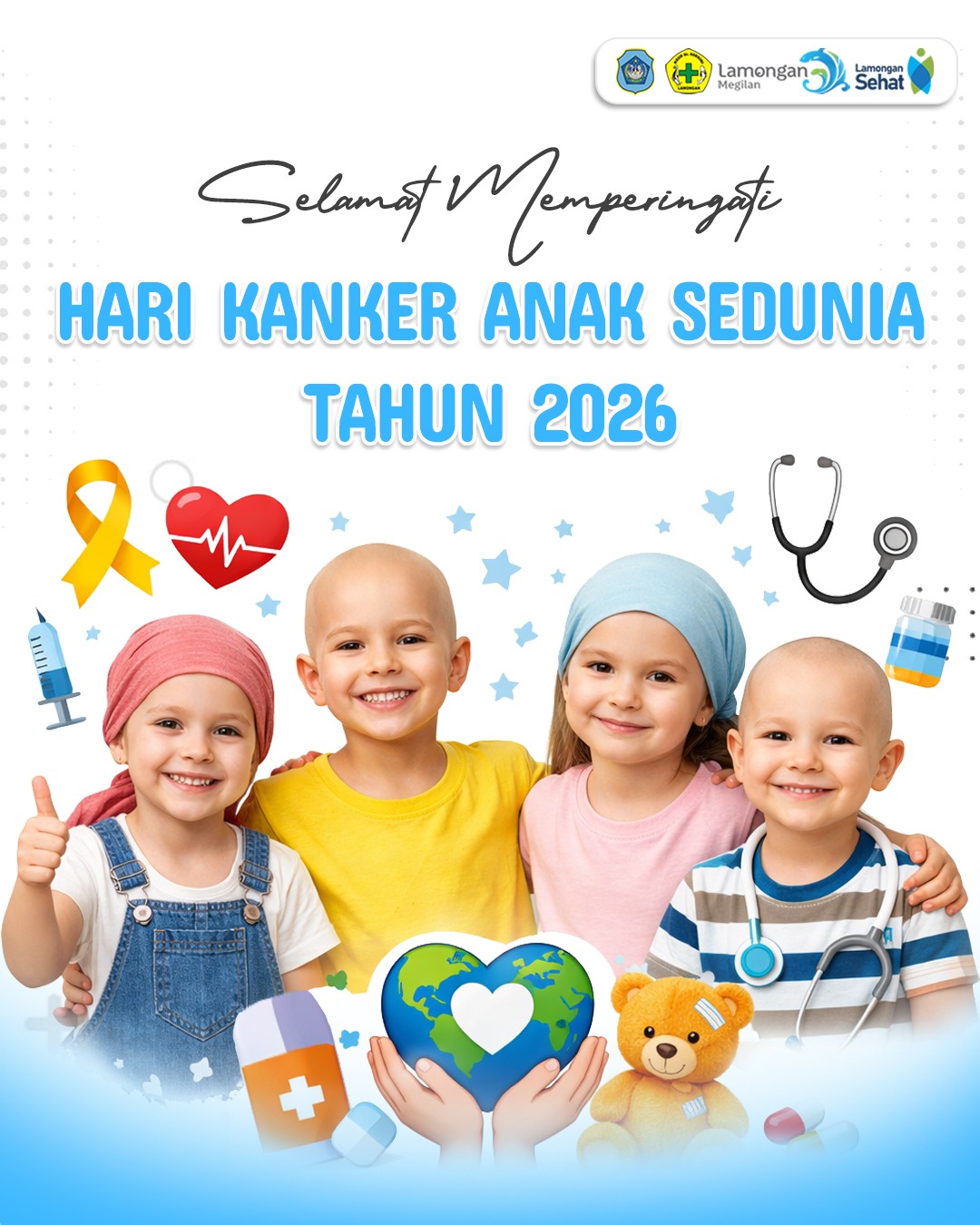 Foto: Peringatan Hari Kanker Anak Sedunia 2026