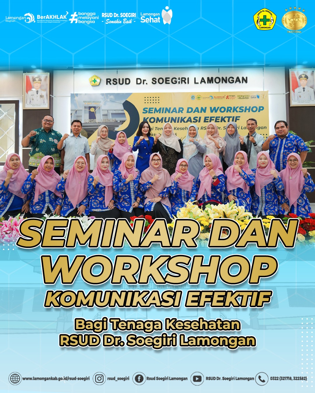 Foto: Seminar dan Workshop Komunikasi Efektif RSUD Dr. Soegiri