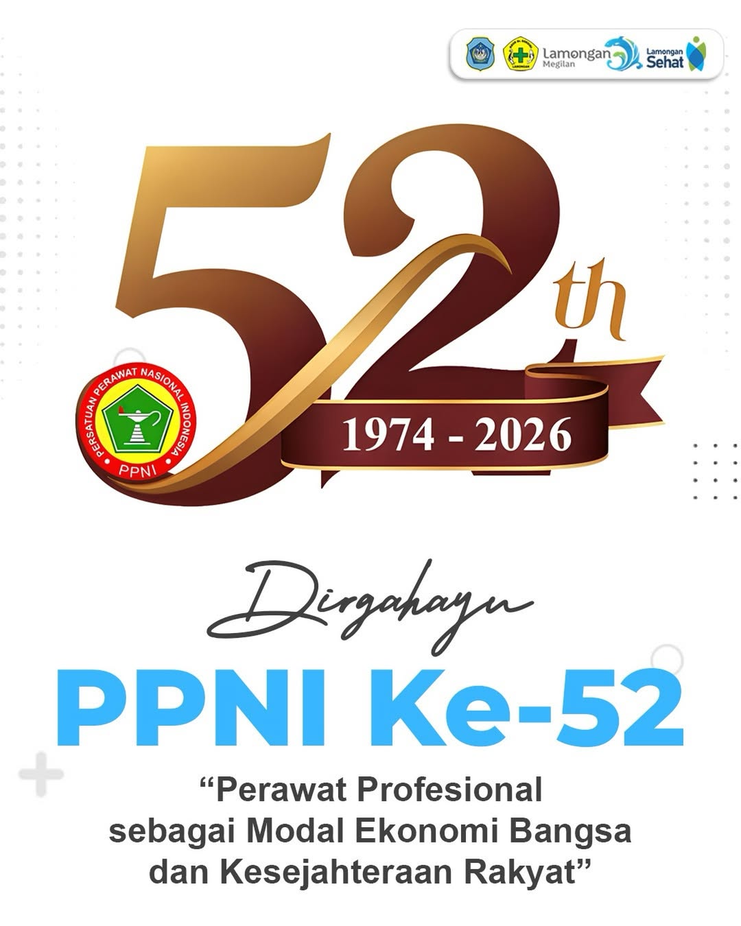 Foto: Dirgahayu PPNI ke-52