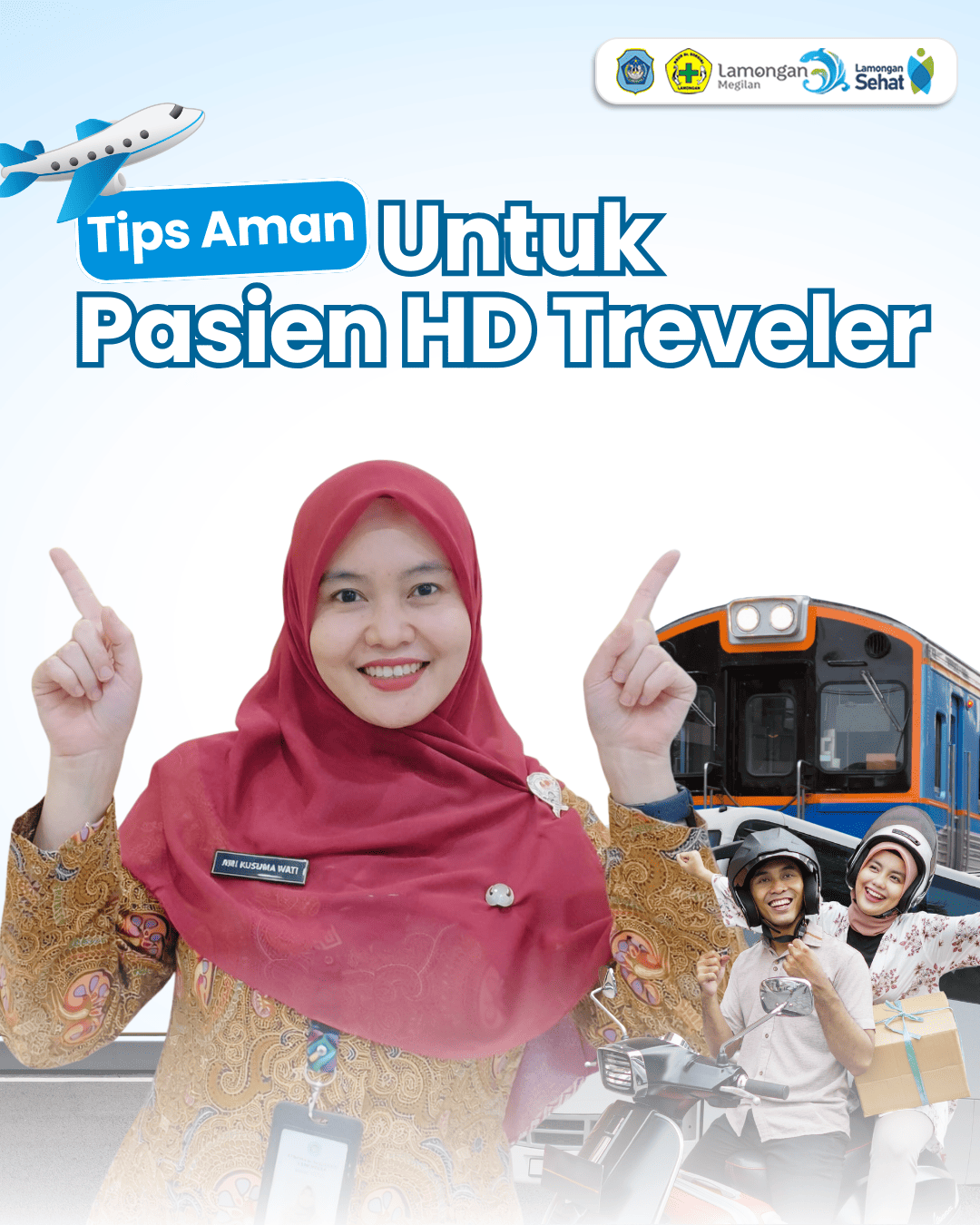Foto: Tips Aman Untuk Pasien HD Traveler