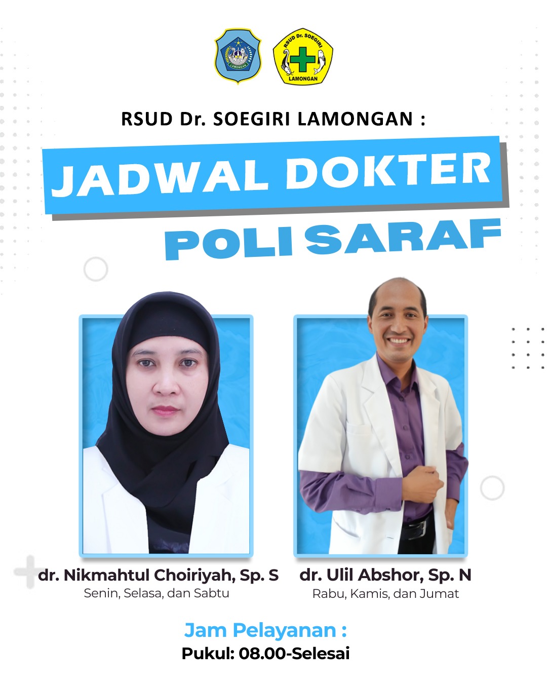 Foto: Jadwal Poli Saraf RSUD Dr. Soegiri