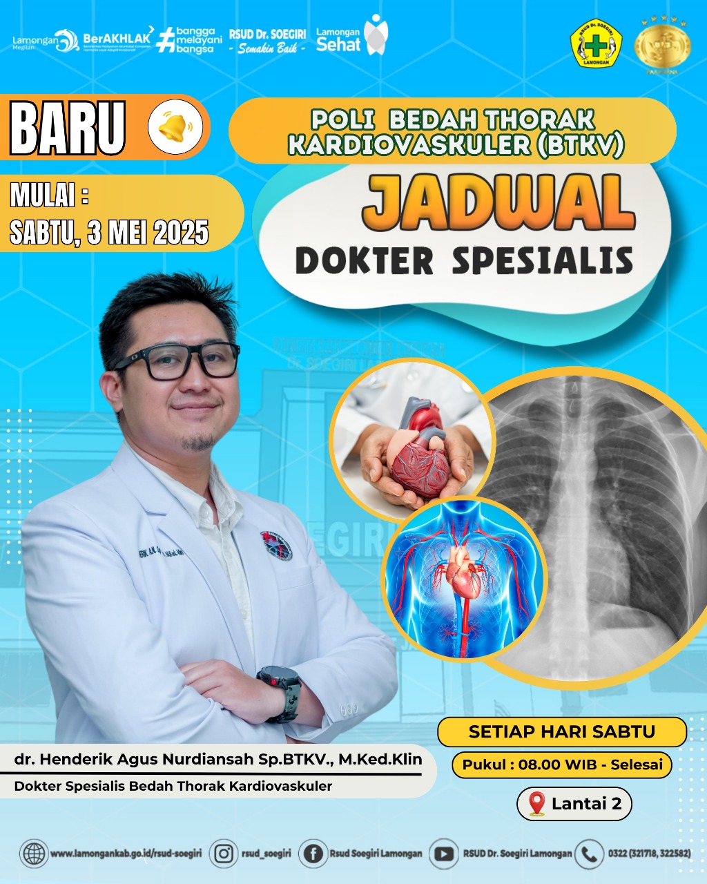 Poli Bedah Thorak Kardiovaskuler (BTKV)