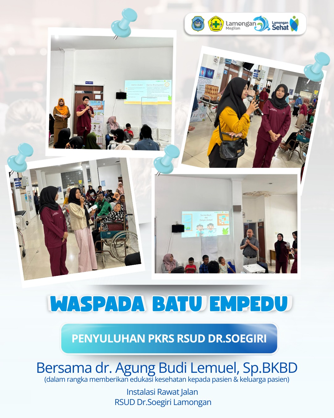 Foto: Penyuluhan PKRS Tentang Waspada Batu Empedu