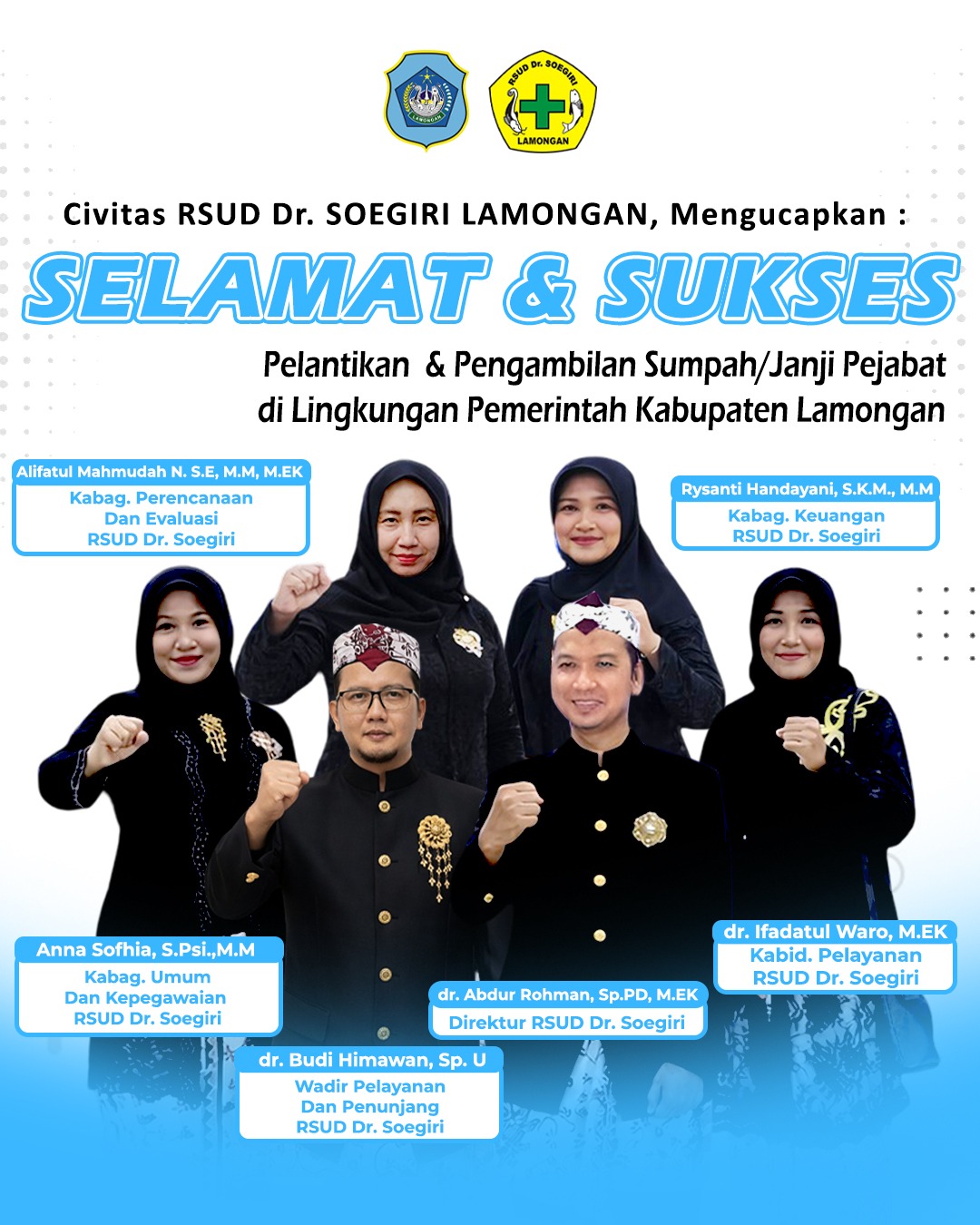 Foto: Pelantikan dan Pengambilan Sumpah / Janji Pejabat di Lingkungan Pemerintah Kabupaten Lamongan