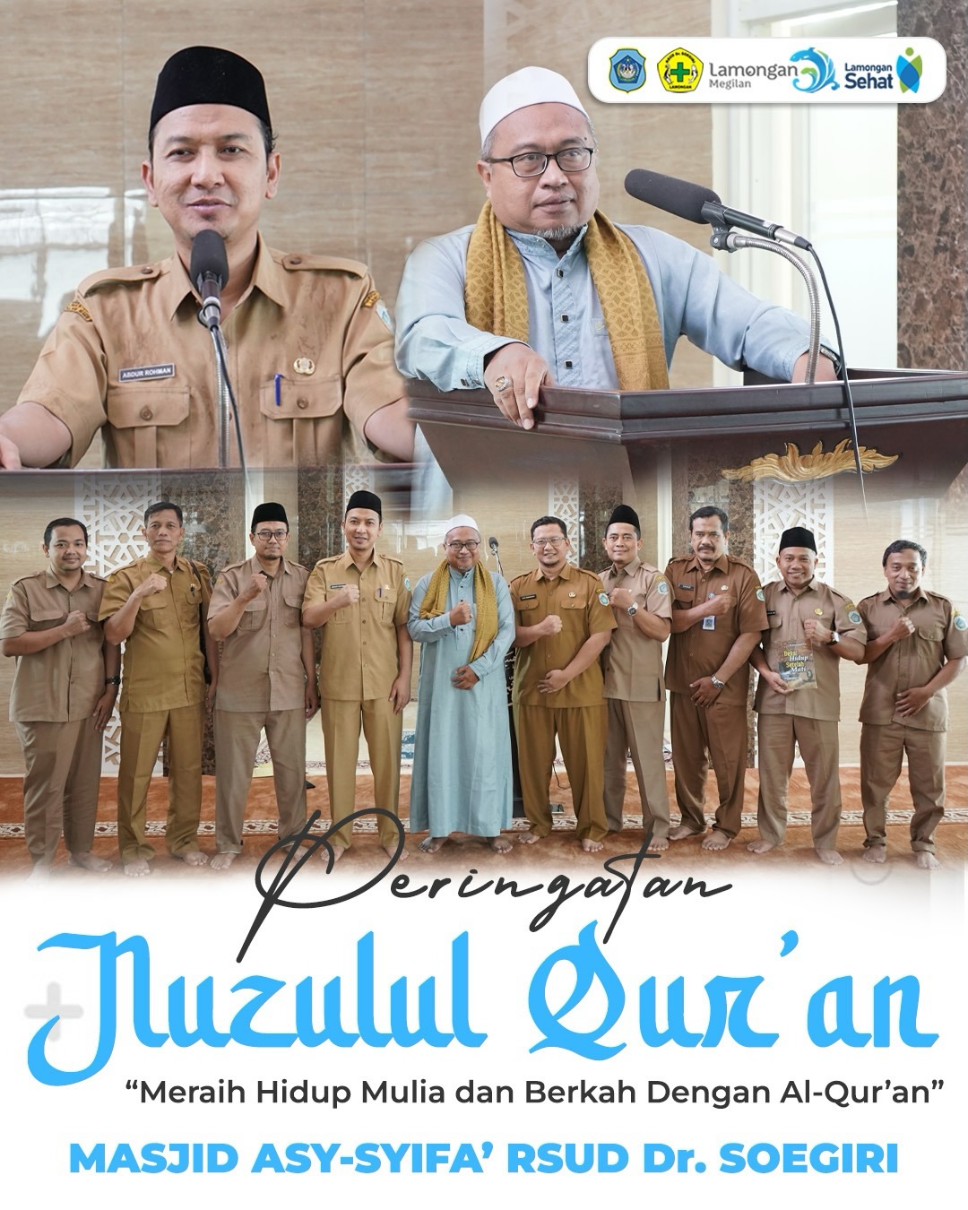 Foto: Peringatan Nuzulul Qur'an Masjid Asy-Syifa' RSUD Dr. Soegiri