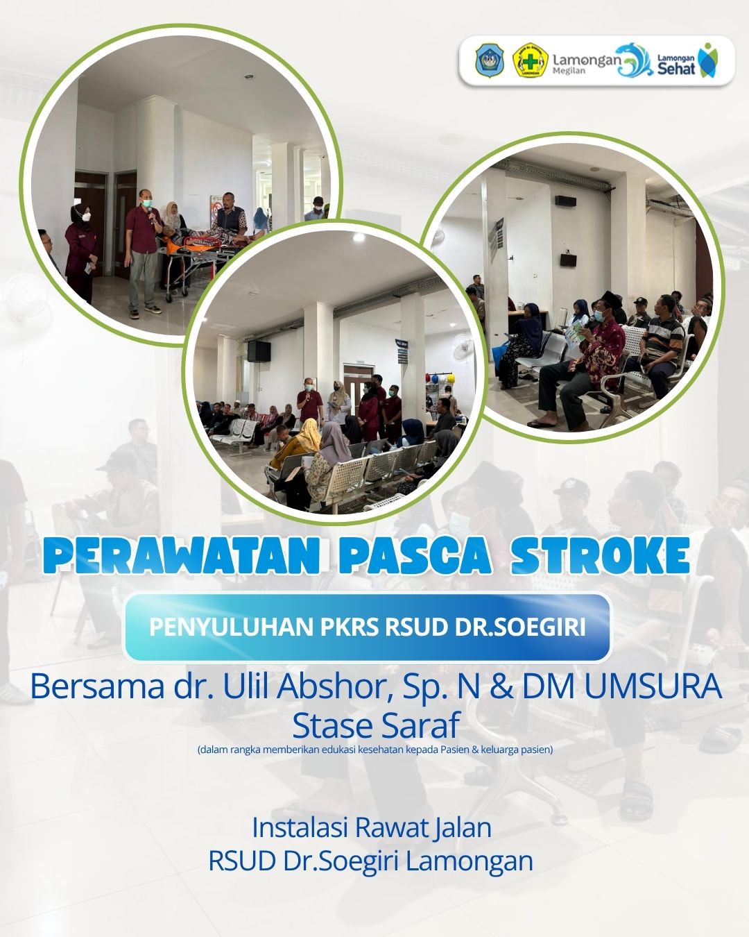 Foto: RSUD Dr. Soegiri Lamongan Gelar PKRS tentang Perawatan Pasca Stroke