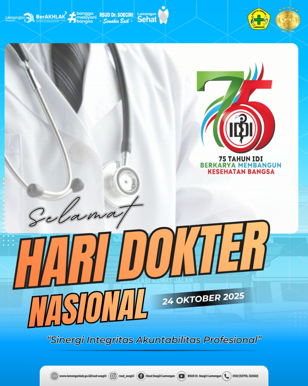 Foto: Selamat Hari Dokter Nasional