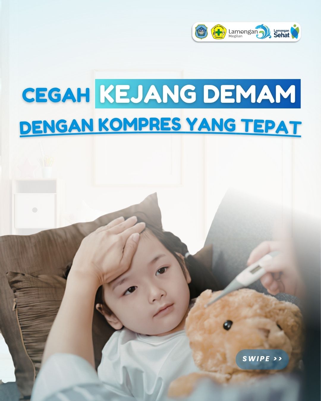 Foto: Cegah Demam dengan Kompres yang Tepat