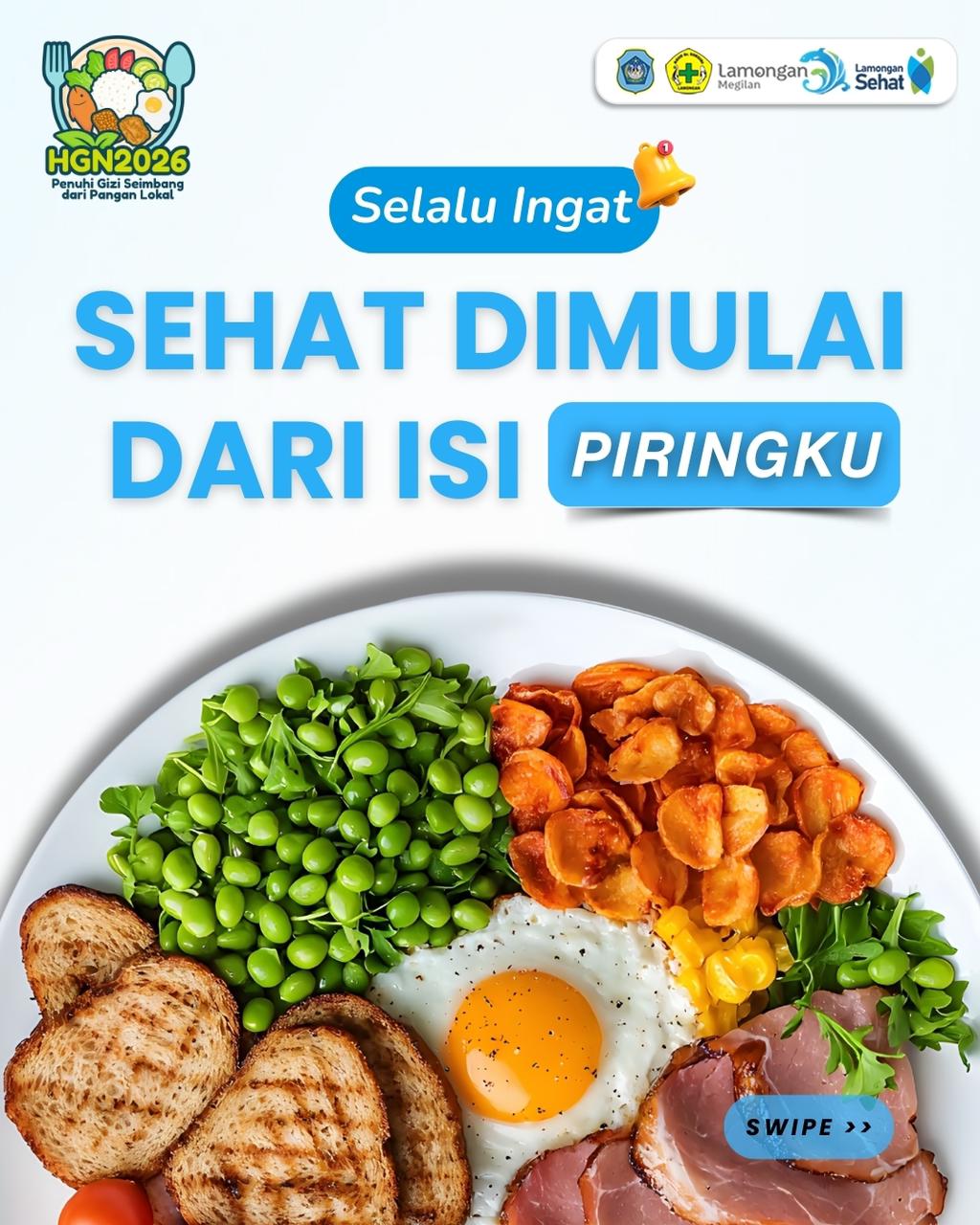 Pola Makan Gizi Seimbang sebagai Dasar Hidup Sehat