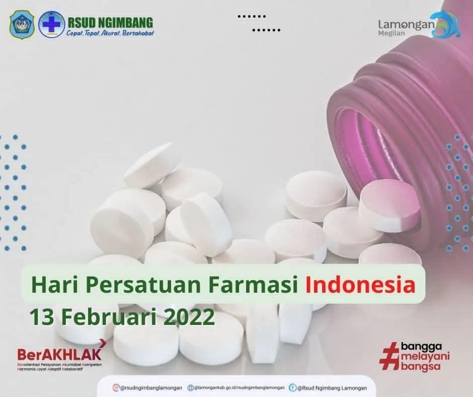 Selamat Hari Persatuan Farmasi Indonesia 2022