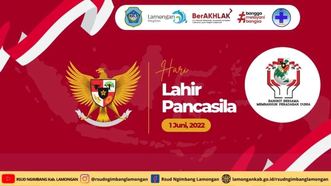 Selamat Hari Lahir Pancasila 2022