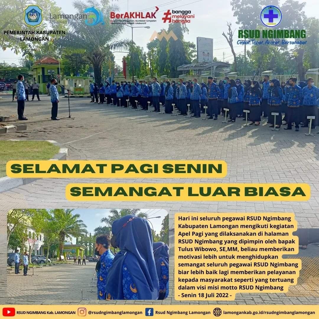 SEMANGAT PAGI-SENIN APEL PAGI