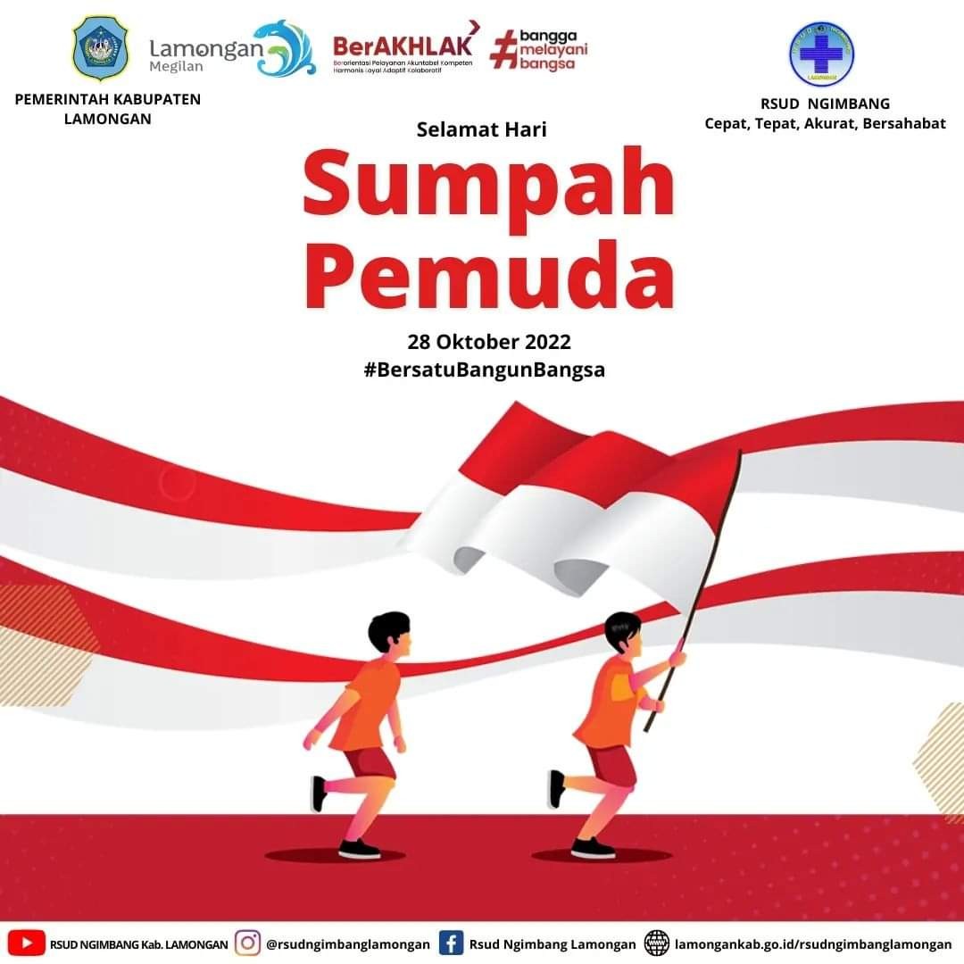 Selamat Memperingati Hari Sumpah Pemuda 28 Oktober 2022 | Rumah Sakit ...