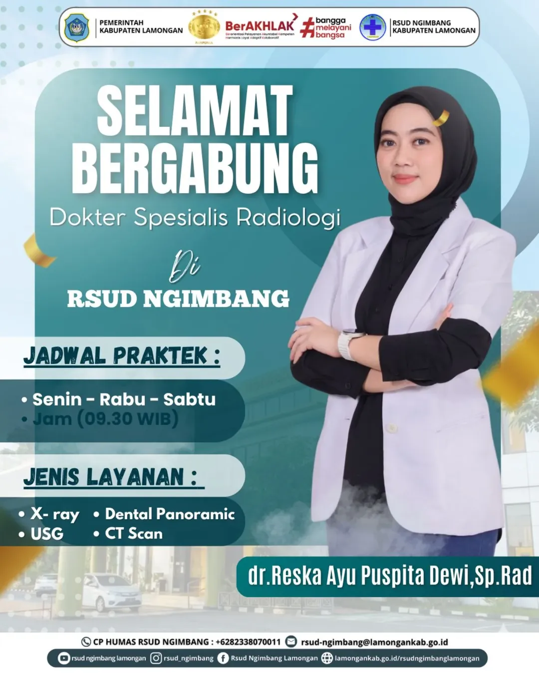 Foto: Selamat Datang Dokter Spesialis Radiologi 🎊