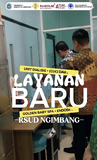 Foto: LAYANAN BARU UNIT DIALISIS DAN BABY SPA