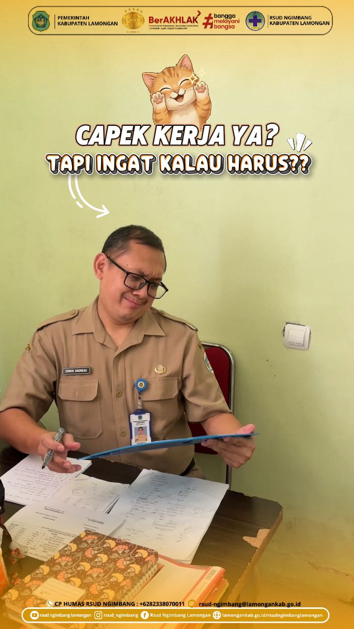 Foto: POV (CAPEK KERJA YA? TAPI INGAT KALAU HARUS ? )