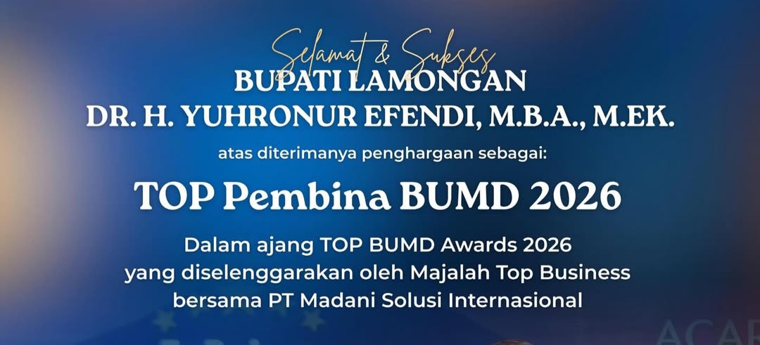 Foto: SELAMAT DAN SUKSES ATAS DIRAIHNYA PENGHARGAAN TOP BUMD AWARDS 2026