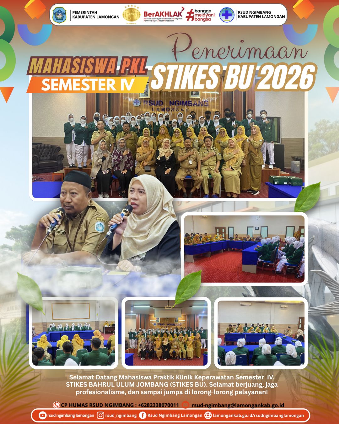 Foto: PENERIMAAN MAHASISWA PKL SEMESTER IV STIKES BAHRUL ULUM 2026