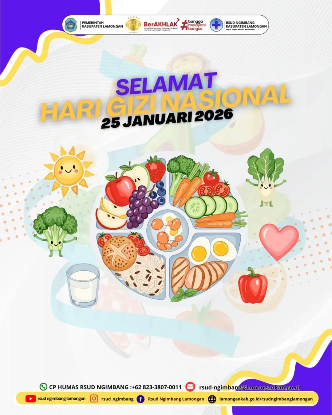 Foto: SELAMAT HARI GIZI NASIONAL