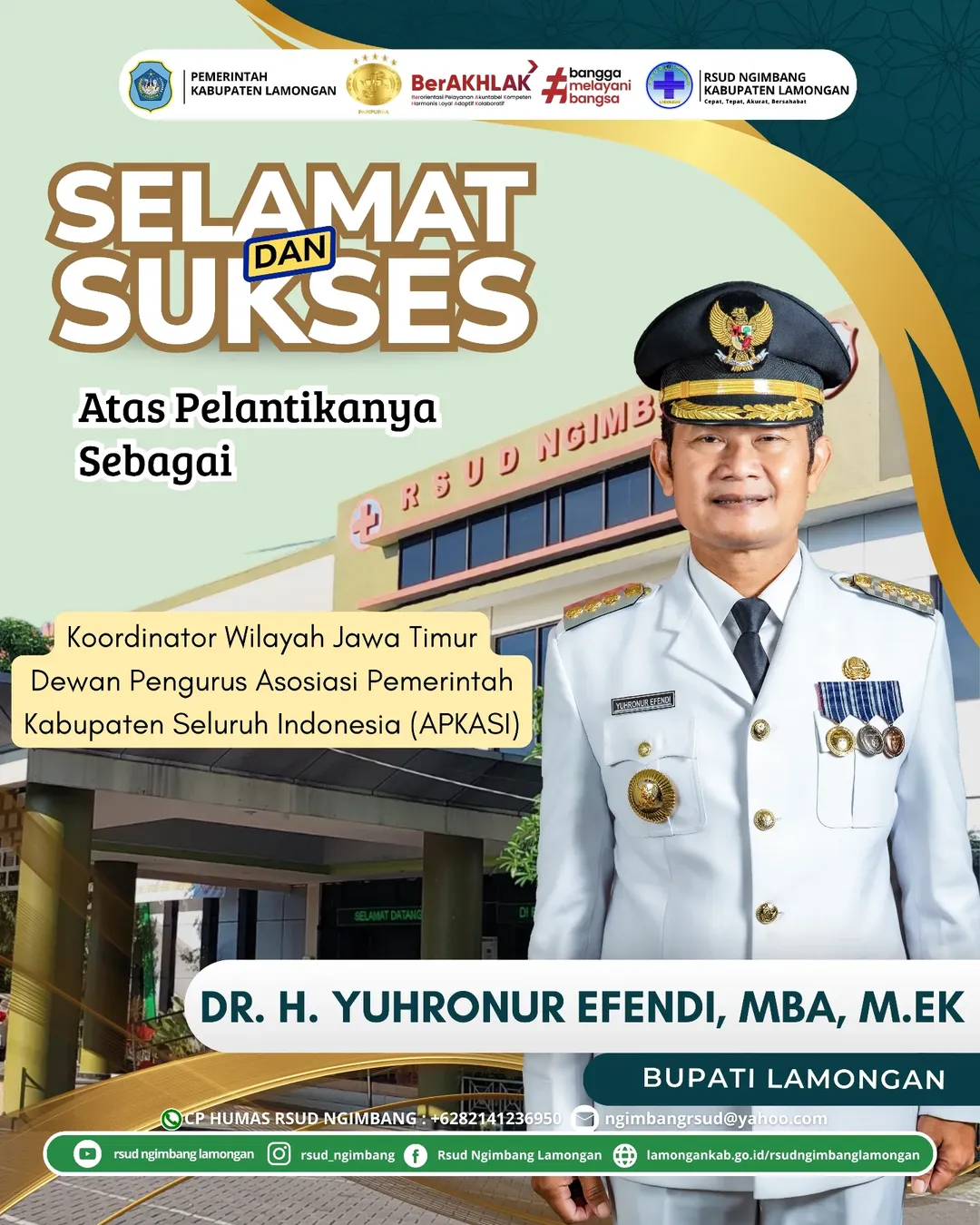 Foto: SELAMAT DAN SUKSES