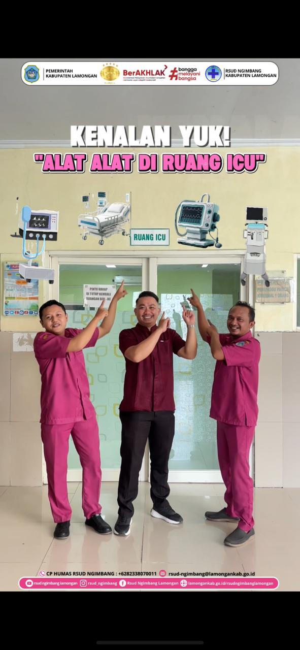 Foto: KENALAN YUK (ALAT-ALAT DI RUANG ICU RSUD NGIMBANG)