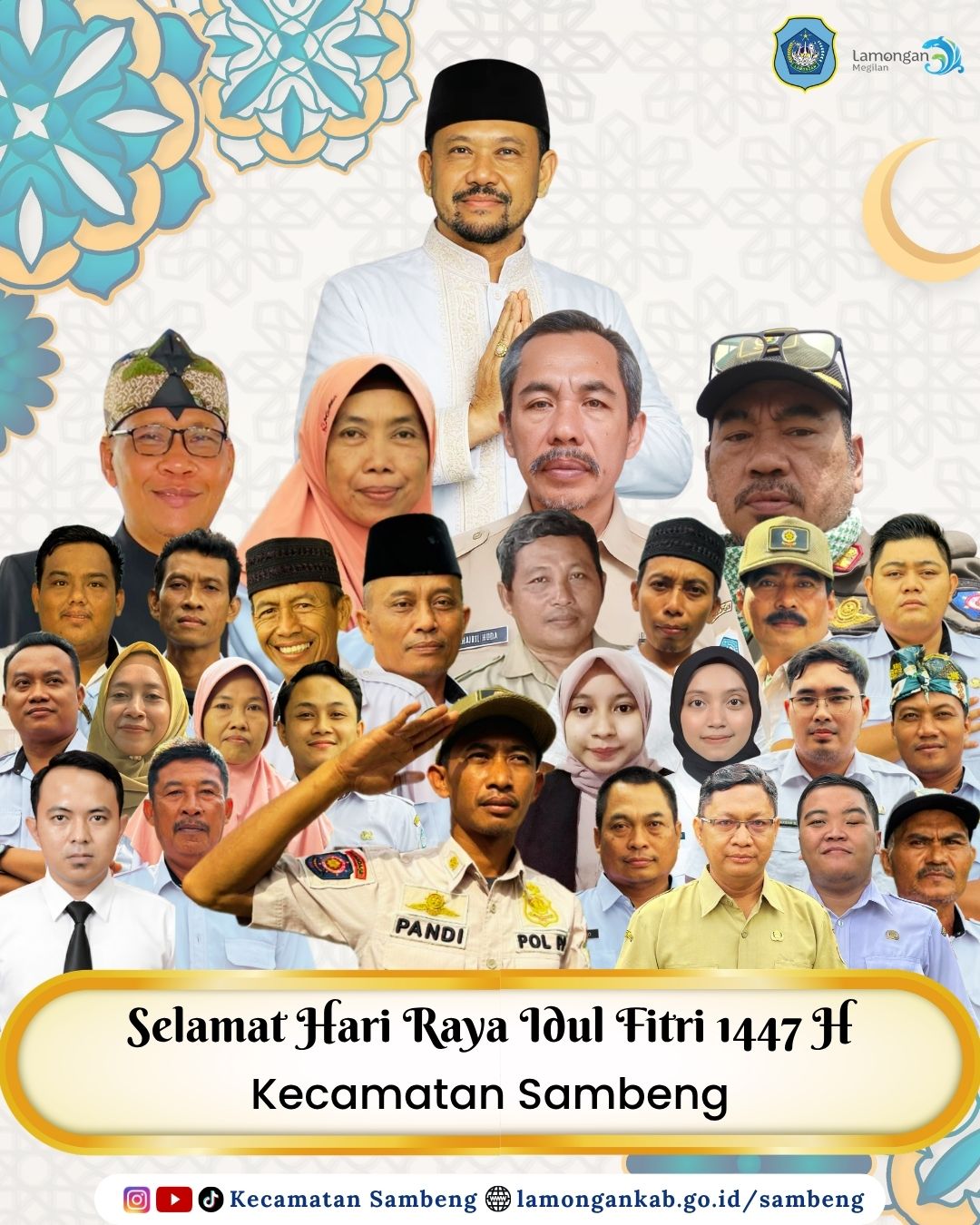 Foto: SELAMAT HARI RAYA IDUL FITRI 1447 H KECAMATAN SAMBENG