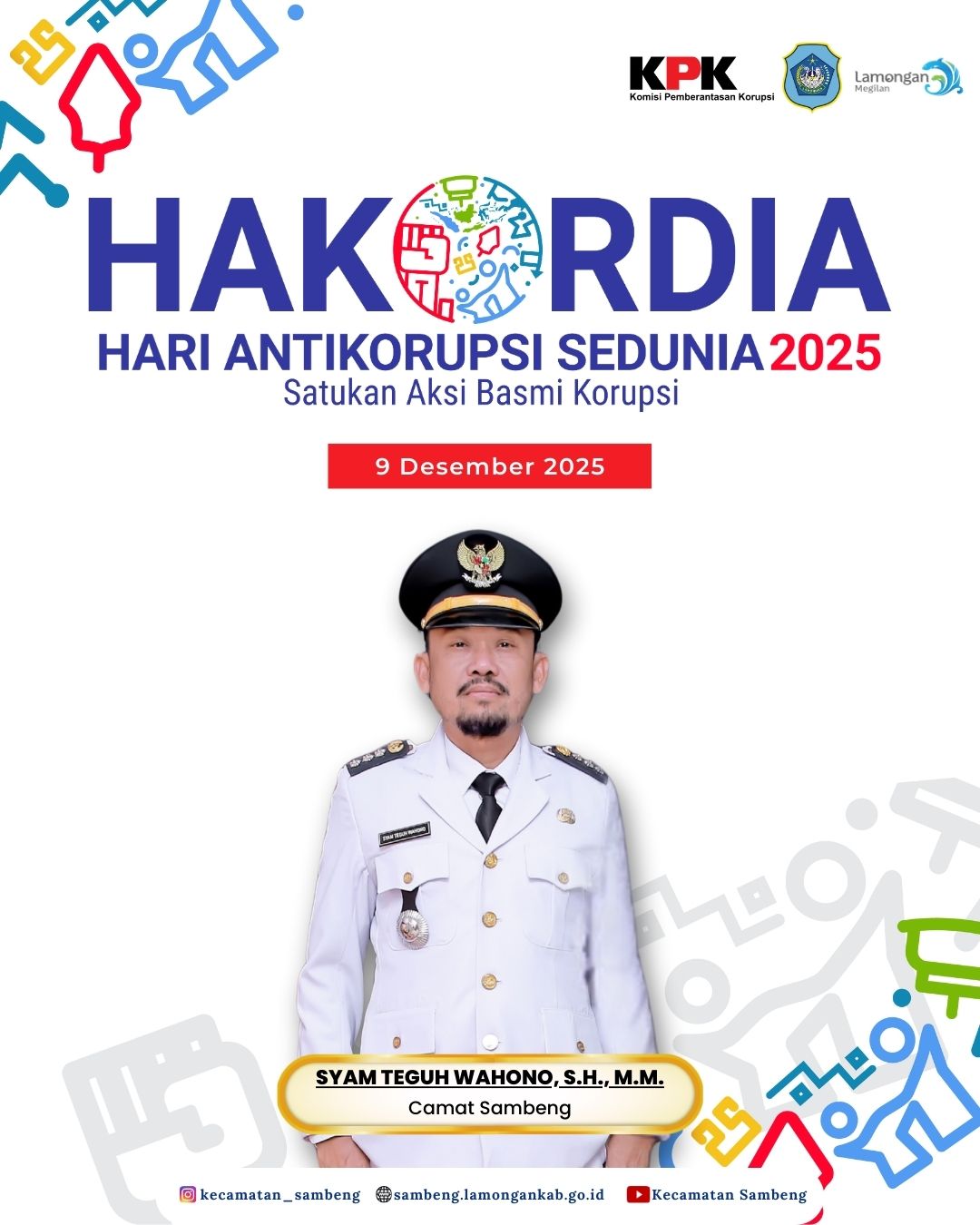 Foto: HAKORDIA HARI ANTI KORUPSI SEDUNIA 2025 SATUKAN AKSI BASMI KORUPSI