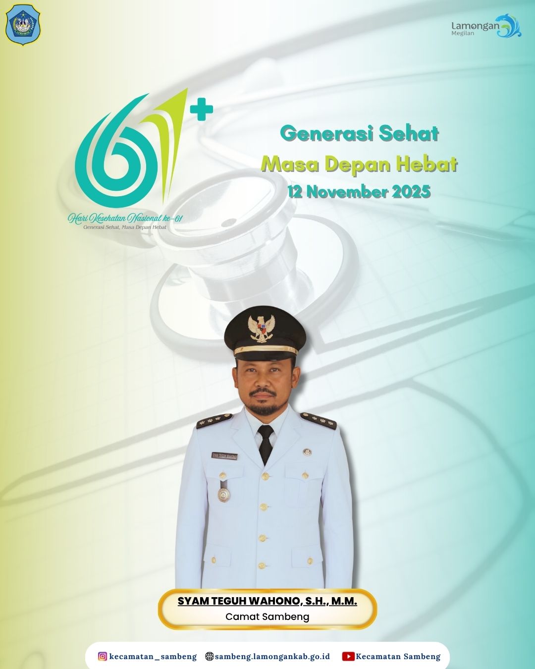 Foto: SELAMAT HARI KESEHATAN NASIONAL KE-61 TAHUN 2025