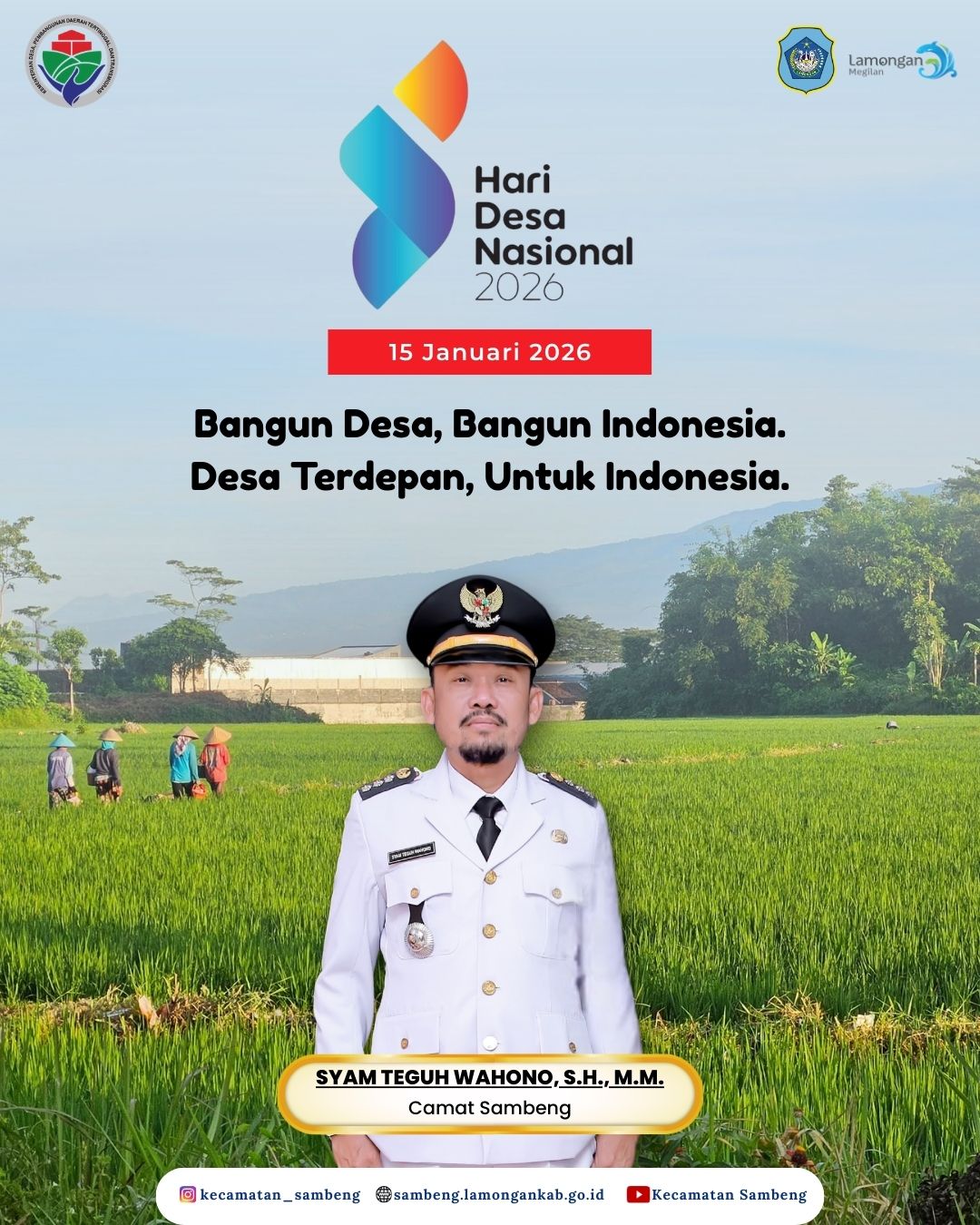 Foto: SELAMAT HARI DESA NASIONAL TAHUN 2026