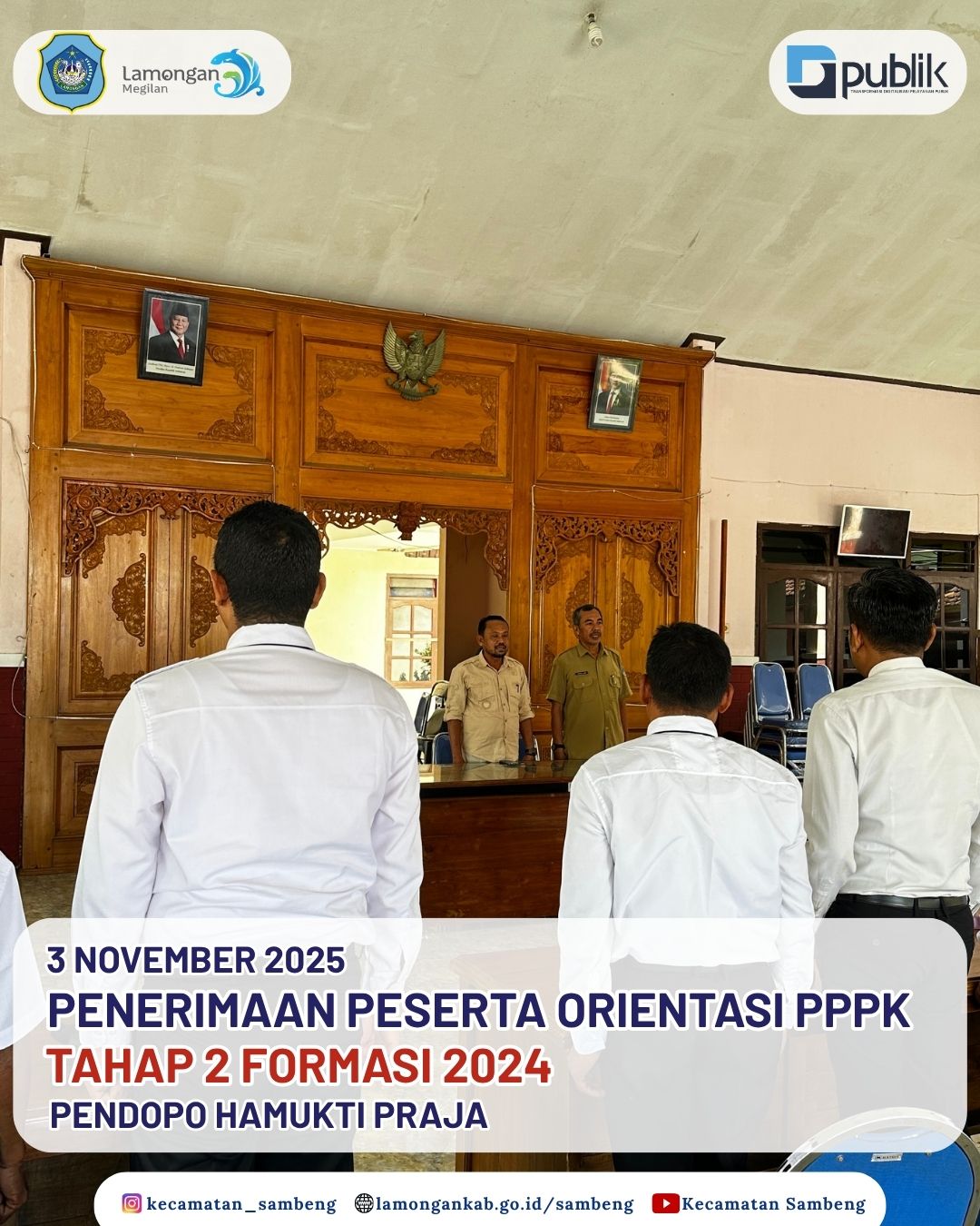 Foto: PENERIMAAN PESERTA ORIENTASI PPPK TAHAP 2 TAHUN 2024