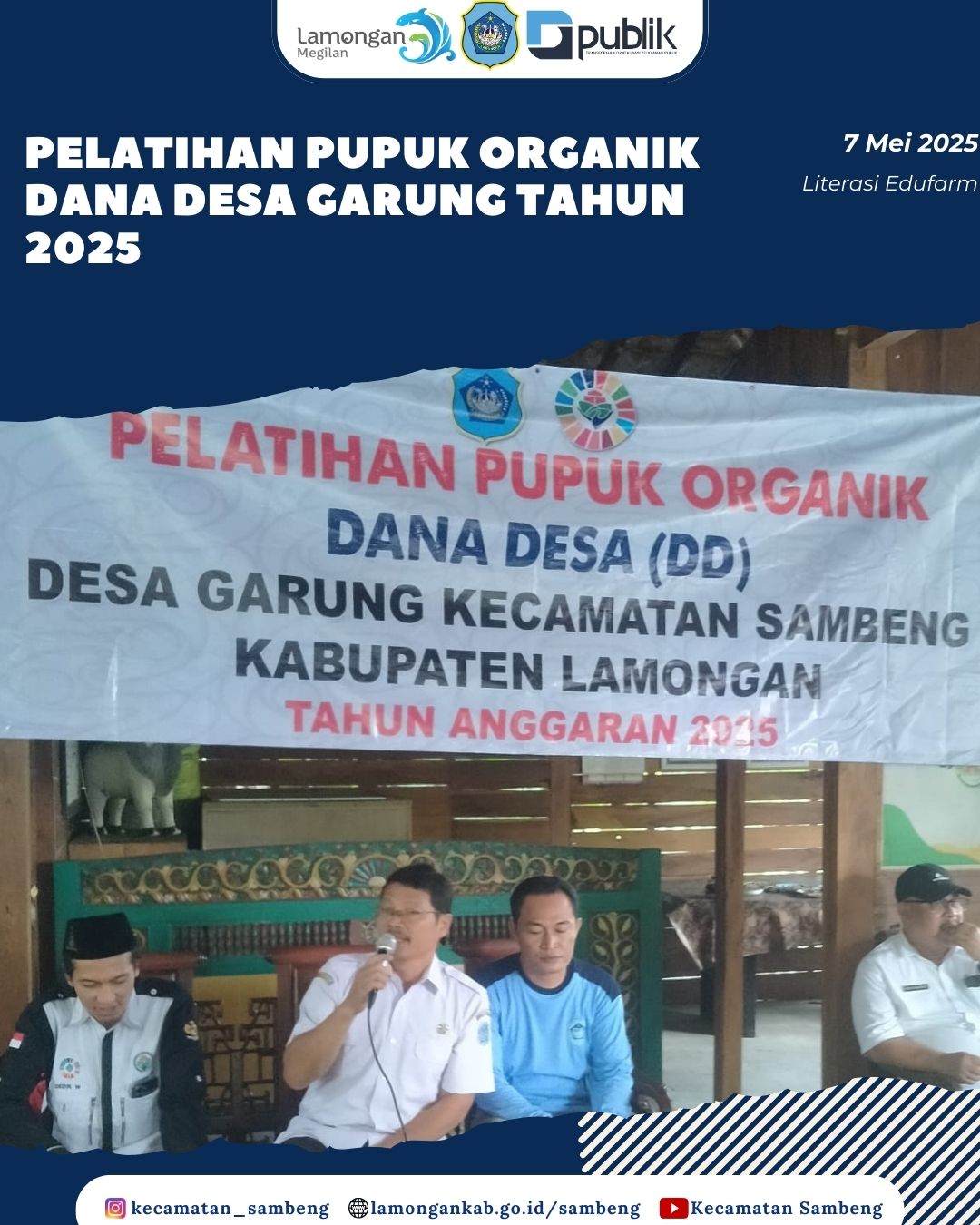 PELATIHAN PUPUK ORGANIK DANA DESA GARUNG TAHUN 2025
