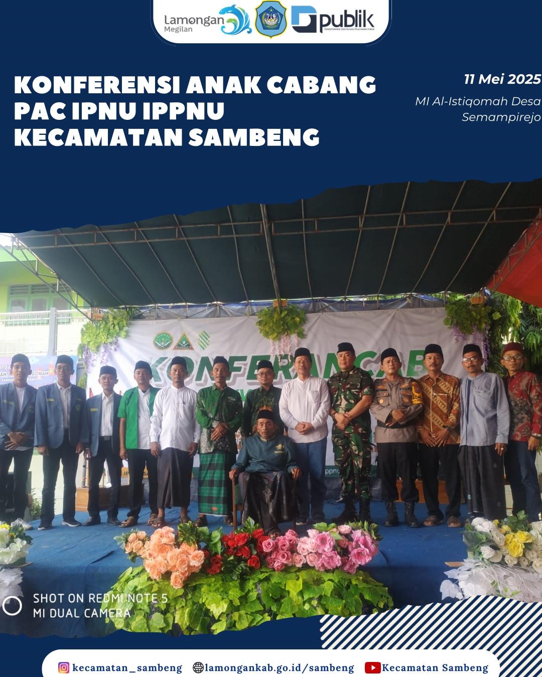 KONFERENSI ANAK CABANG PAC IPNU IPPNU KECAMATAN SAMBENG
