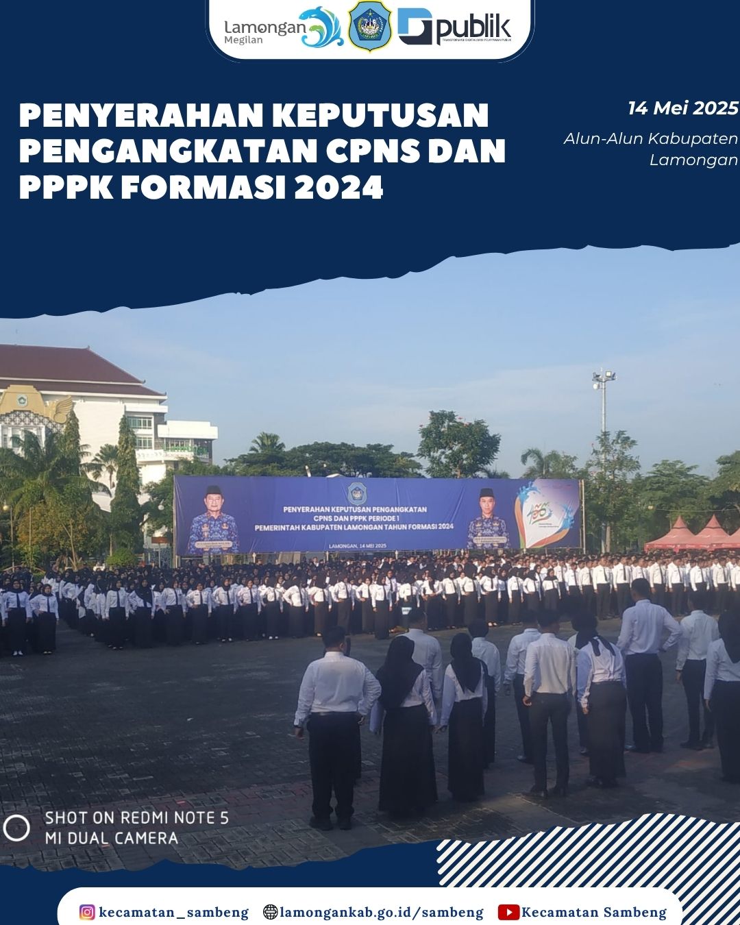 PENYERAHAN KEPUTUSAN PENGANGKATAN CPNS DAN PPPK FORMASI 2024