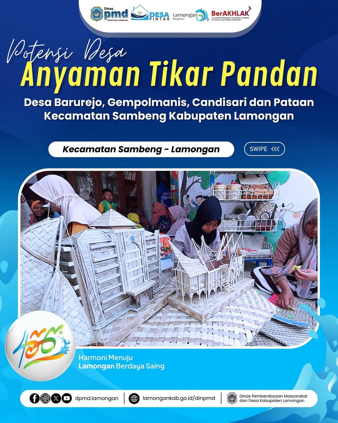 POTENSI DESA ANYAMAN TIKAR PANDAN