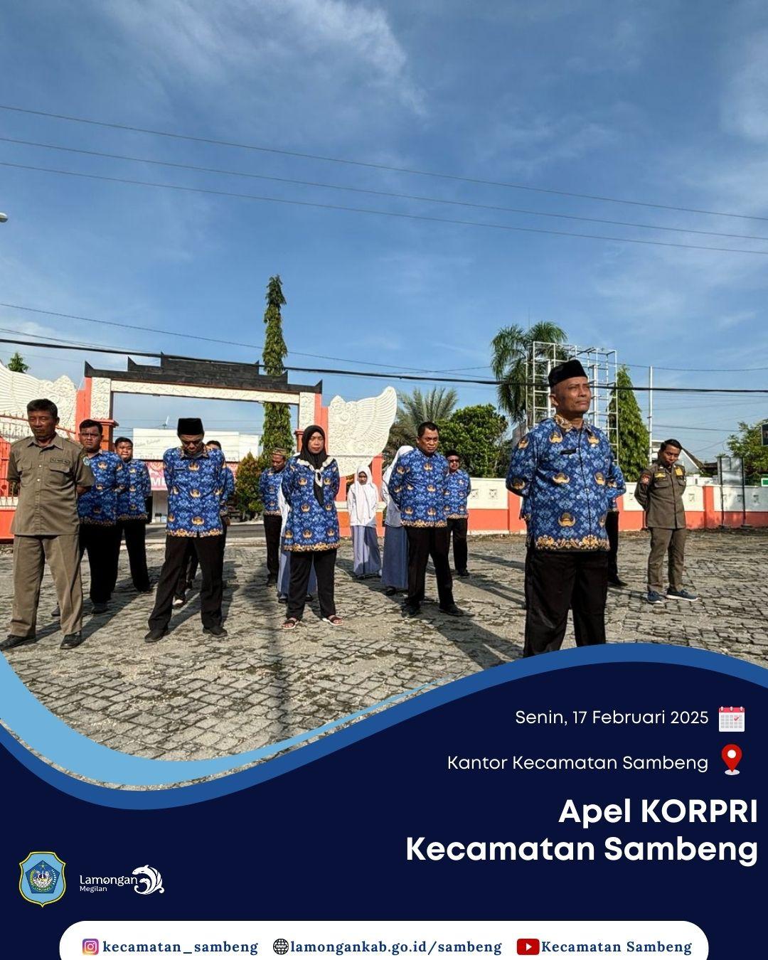 APEL KORPRI KECAMATAN SAMBENG