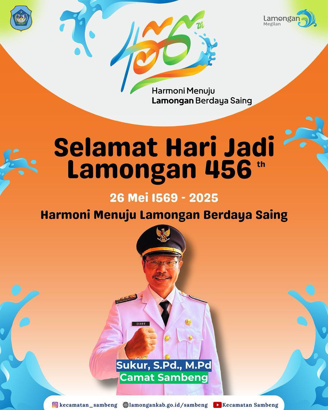 SELAMAT HARI JADI LAMONGAN 456 TAHUN