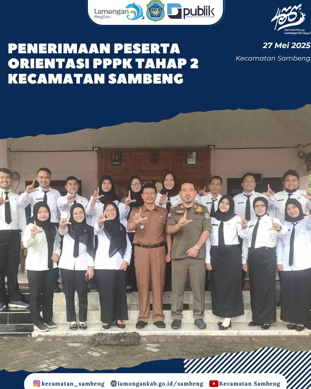 PENERIMAAN PESERTA ORIENTASI PPPK TAHAP 2 KECAMATAN SAMBENG