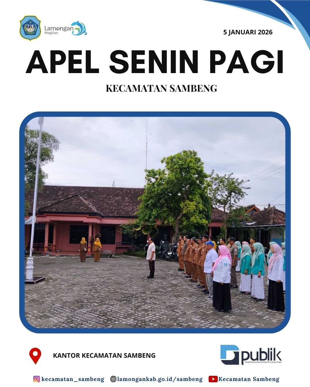Foto: APEL SENIN PAGI KECAMATAN SAMBENG