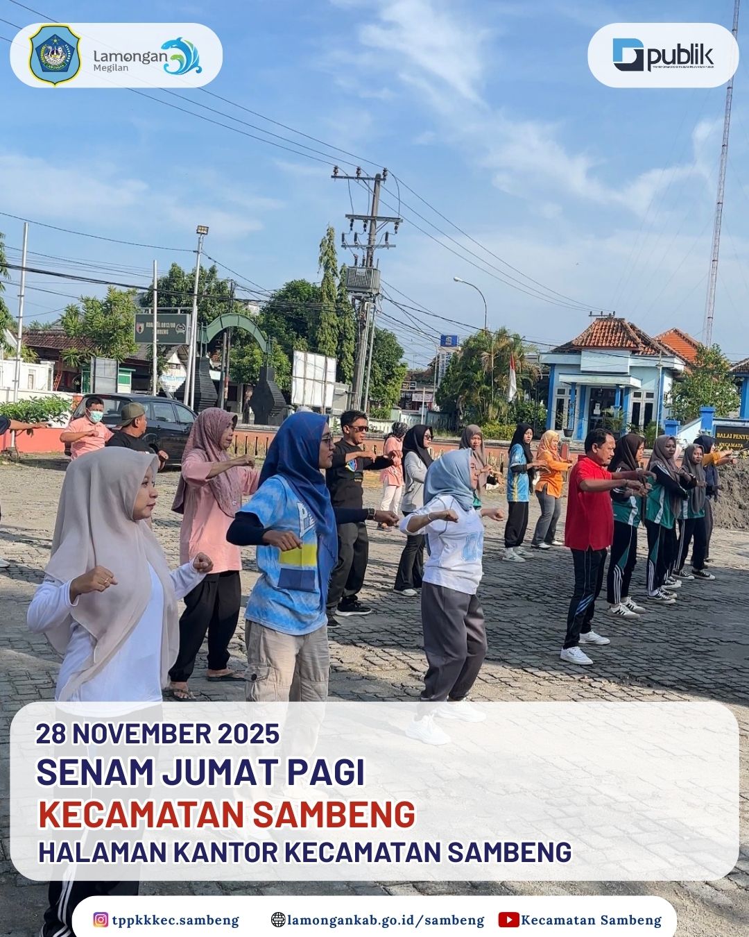 Foto: SENAM JUMAT PAGI KECAMATAN SAMBENG