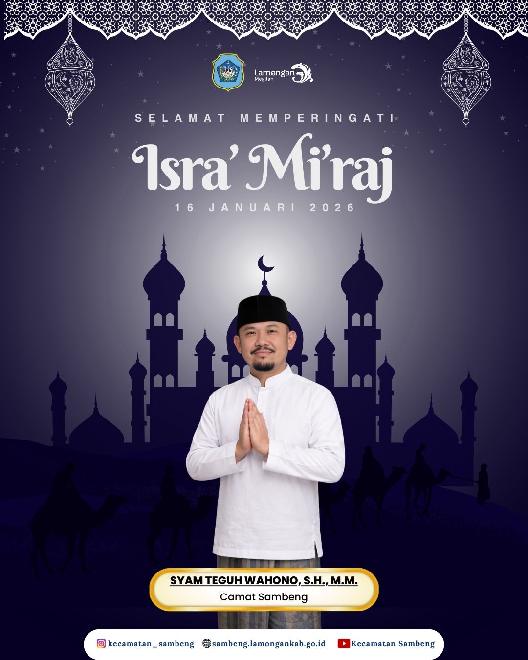 Foto: SELAMAT MEMPERINGATI ISRA' MIRAJ 1447 H