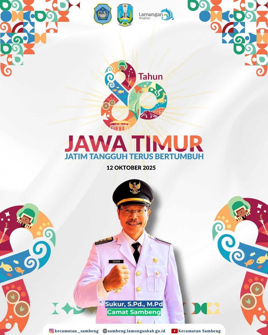 Foto: DIRGAHAYU JAWA TIMUR KE-80 TAHUN