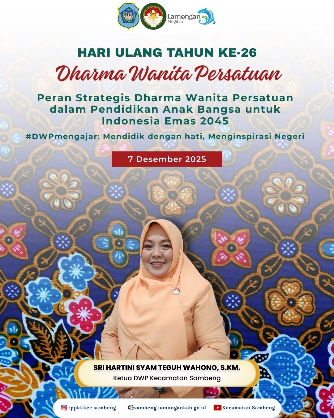 Foto: HARI ULANG TAHUN KE-26 DHARMA WANITA PERSATUAN